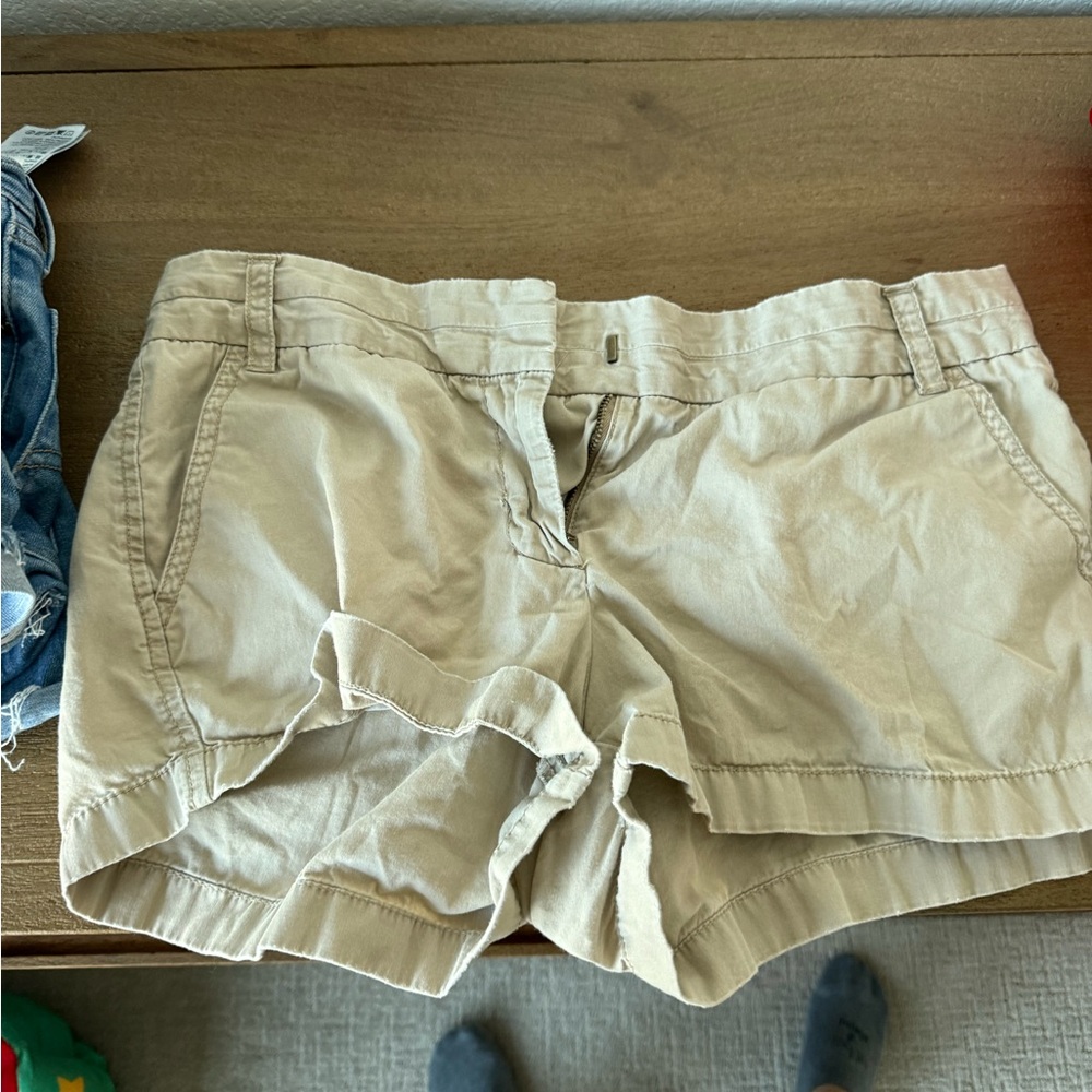 J. Crew Women's Beige Cargo Shorts